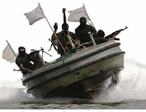 Niger Delta Agitators on Boat