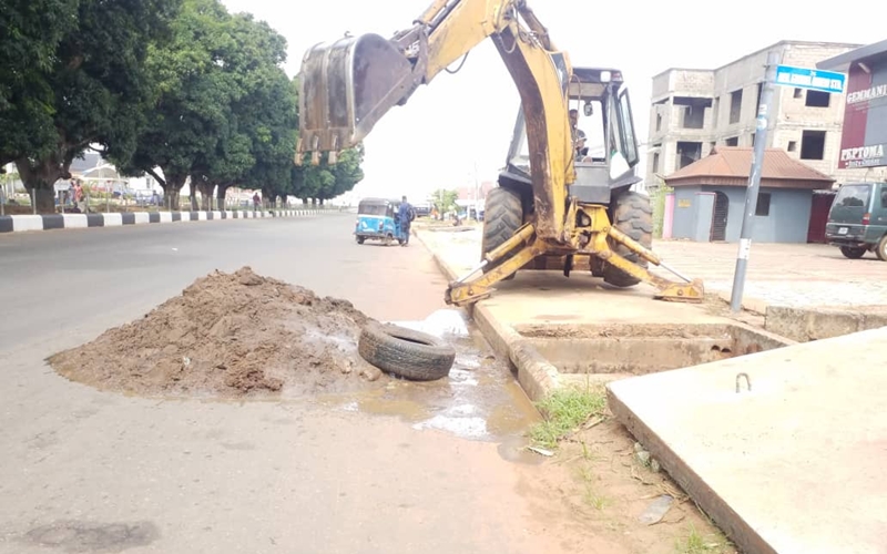 Desilting Blocked Drains in Asaba