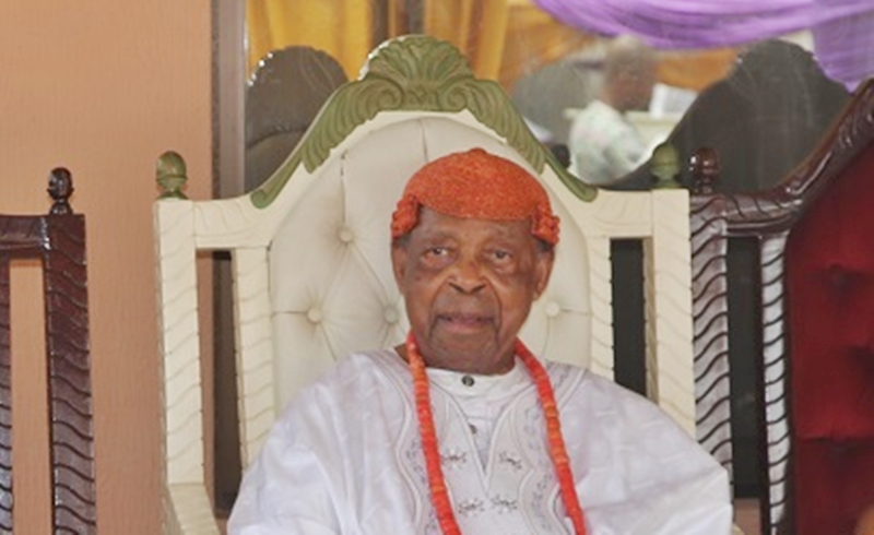 His Royal Majesty, (Prof) Obi Chike Edozien, the Asagba of Asaba