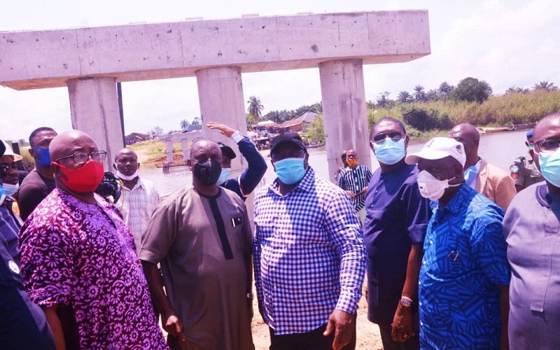 Ndokwa Political Office Holders On an Inspection Tour of Projects in Ndokwa Land