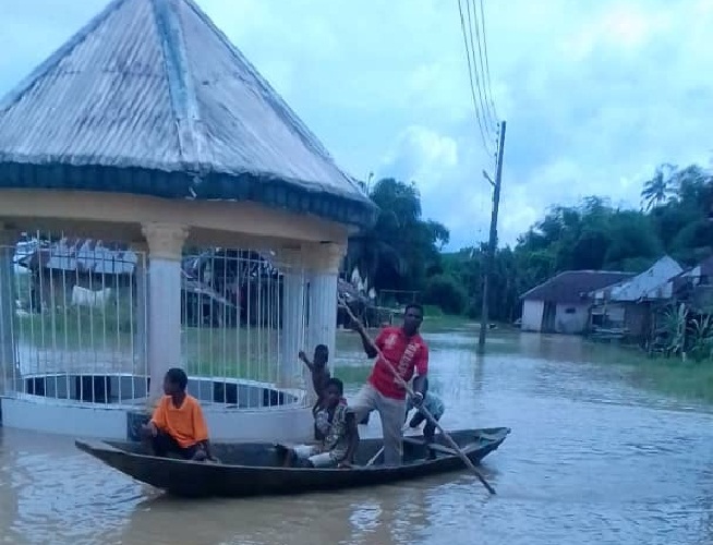 Flood at Seimbiri kingdom