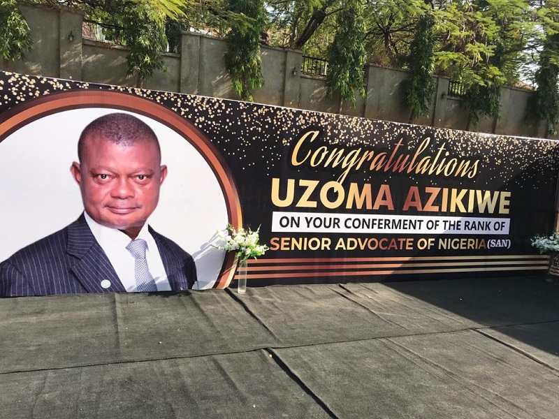 Congratulations Uzoma Azikiwe SAN