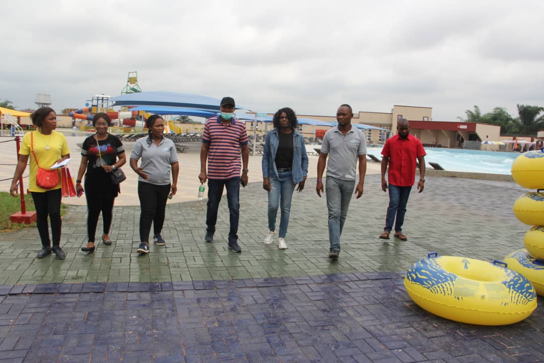 Members of Delta NIPR Visits Park Vegas Water Park, Ewuru, Agbor