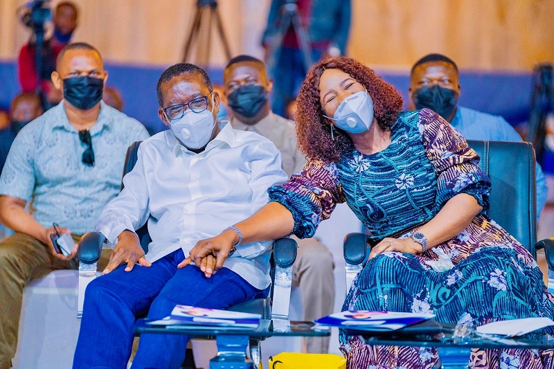 Delta State Governor, Senator Ifeanyi Okowa and Wife, Dame Edith Okowa at the 2021 Edition of Couples Forum on Saturday, May 15, 2021 at Dome Event Center, Asaba