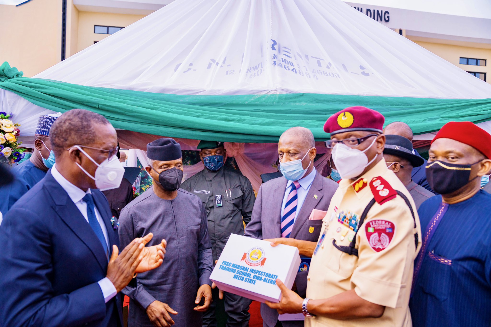 Inauguration of FRSC Training School Delta state