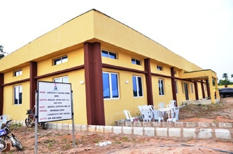 Center Built by Elumelu As Part of his Constituency Projects in Aniocha South