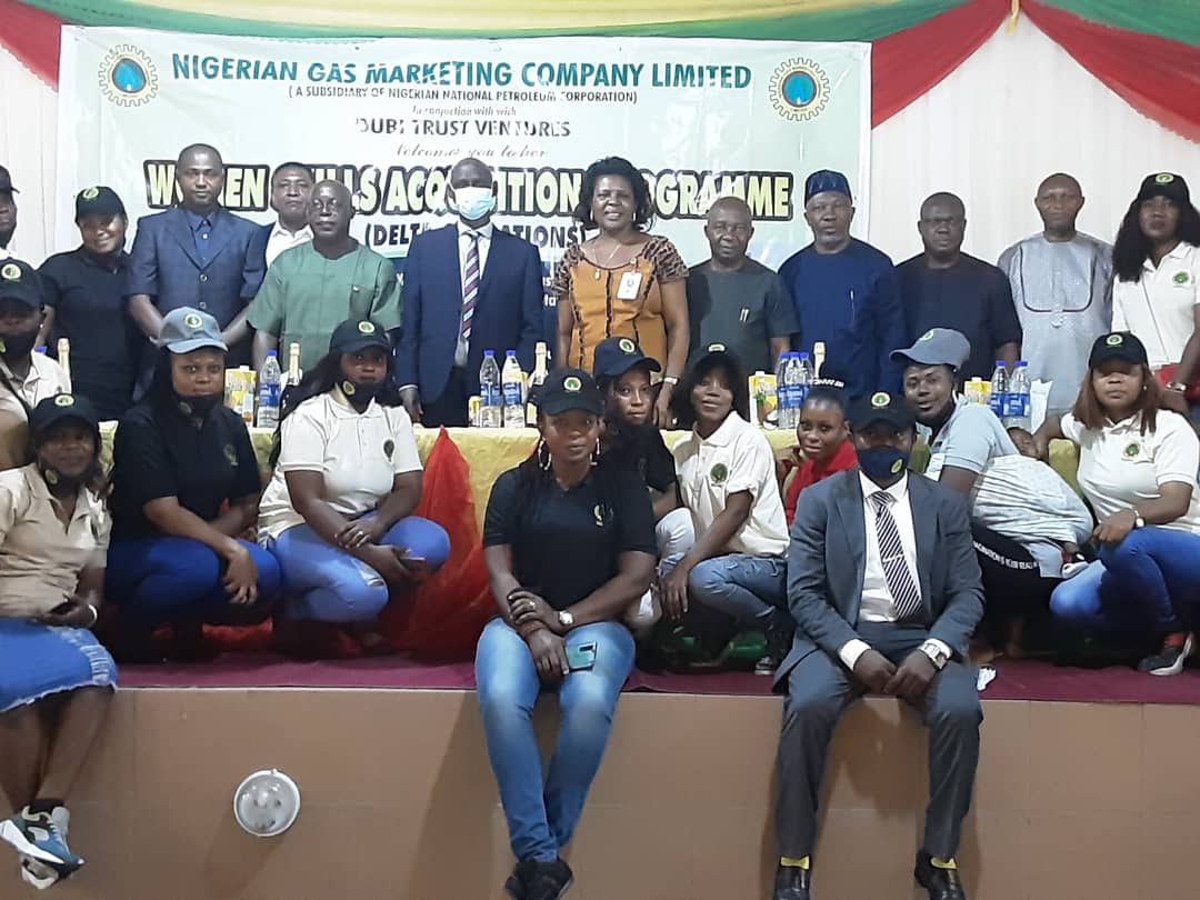 Nigerian Gas Marketing Company Women Empowerment on Skills Acquisition