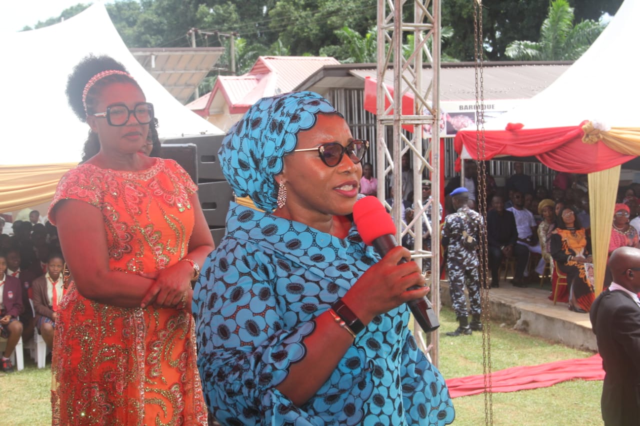 Deaconess Tobore Oborevwori Speaking At Joan Onyemaechi's Birthday