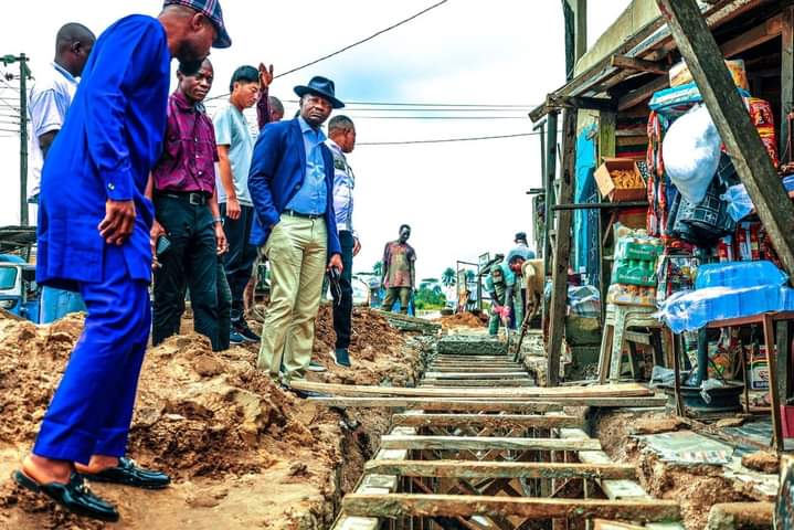 Road Inspection by Aniagwu Delta Works Commissioner