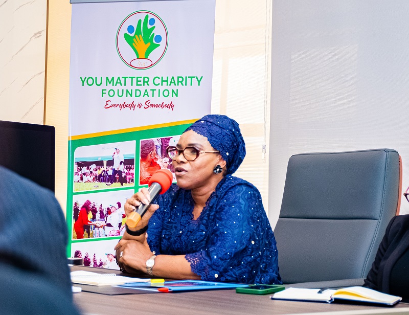 Deaconess Tobore Oborevwori, Wife of the Governor of Delta State and Founder, You Matter Charity Foundation.