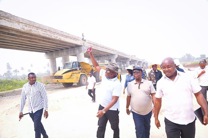 Izeze Inspects Orere Bridge Construction