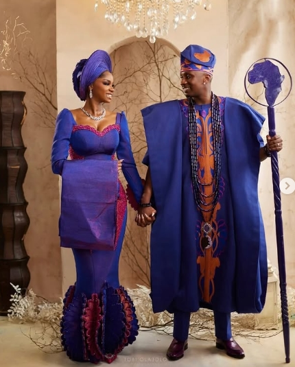 Priscillia Ojo and Juma Jux