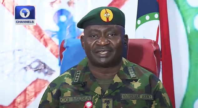 Chief of Defence Staff (CDS), General Christopher Musa