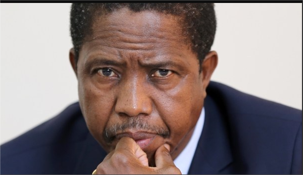 Zambia’s former president Edgar Lungu