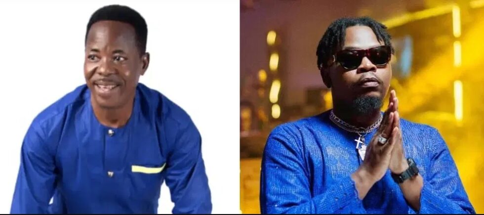 Veteran Nollywood actor Yemi Ayebo and Olamide