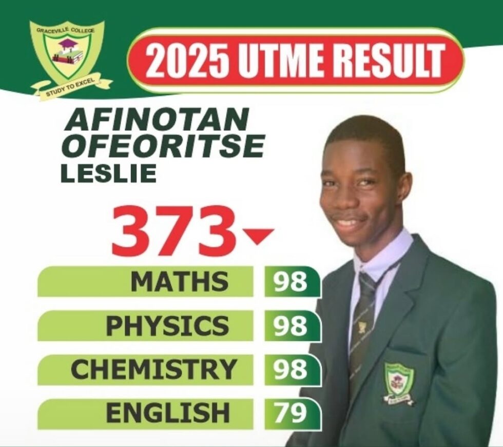 Graceville College's Master Afinotan Leslie Ofeoritse
