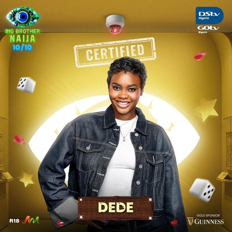 Dede - BBNaija Season 10 Housemate