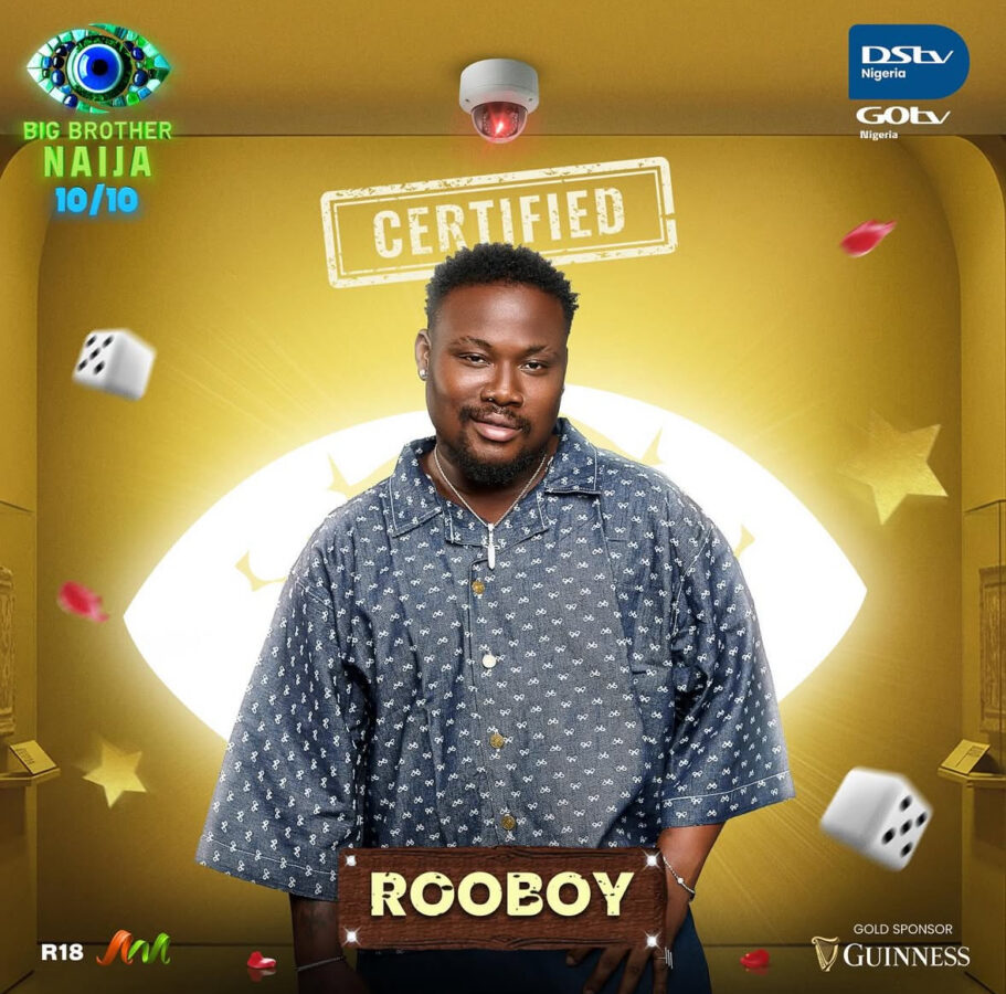 Rooboy - BBNaija Season 10 Housemate
