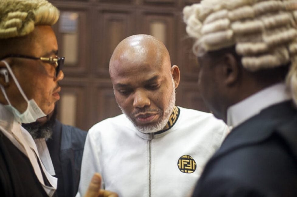 Nnmadi Kanu in Court