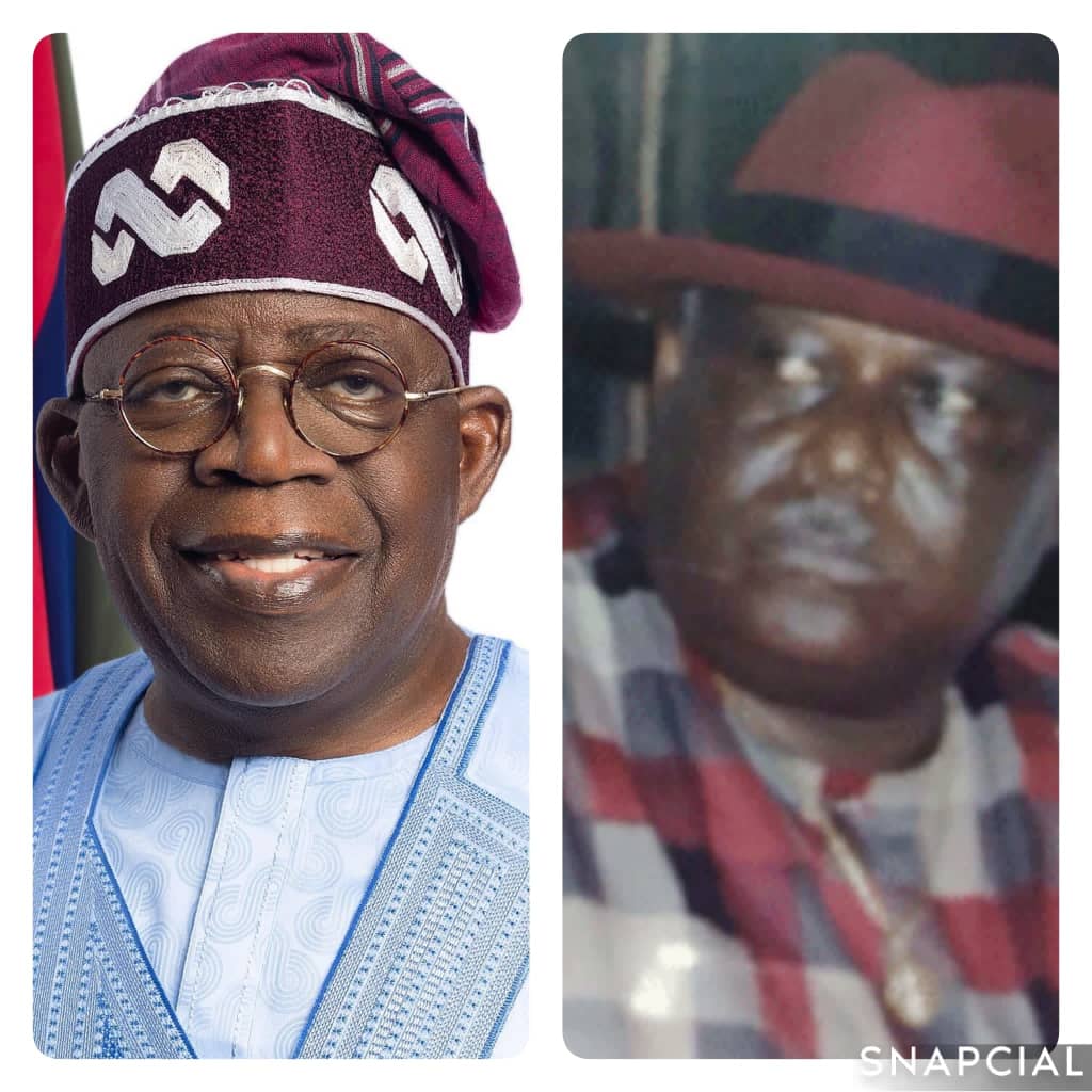 President BolaTinubu and Prince Emmanuel Okotie-Eboh