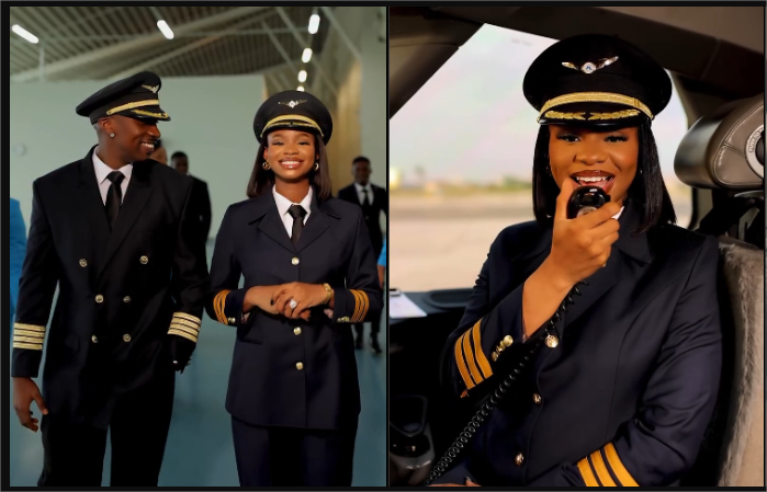 Priscilla Ojo and Juma Jux