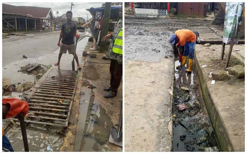 De-silting of Jesse Drains