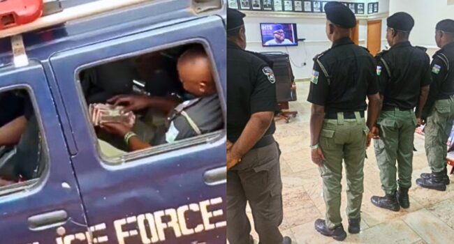 Delta Police Arrest Four Officers Caught in Viral Video Counting Money