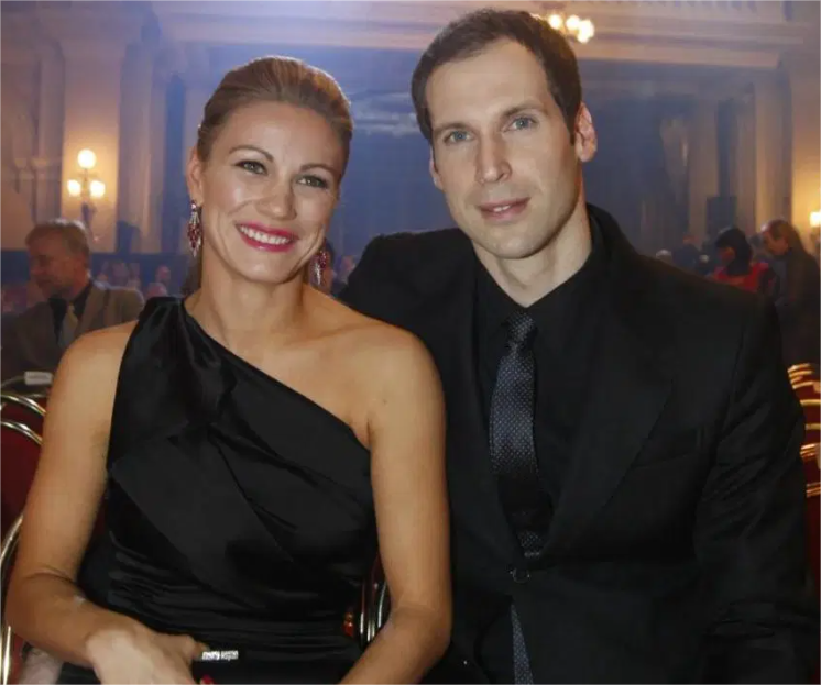 Petr Čech and Wife Martina