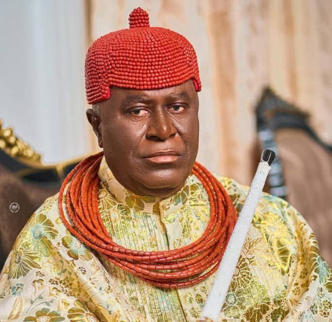 His Royal Majesty Monbene III, the Ama-Okosu of Ogbe-Ijoh, Warri Kingdom
