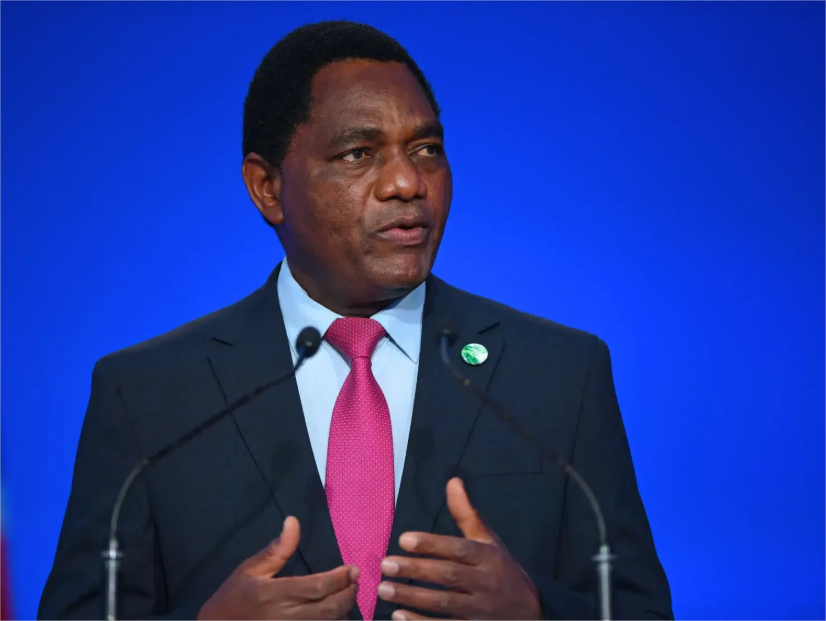 President Hakainde Hichilema.