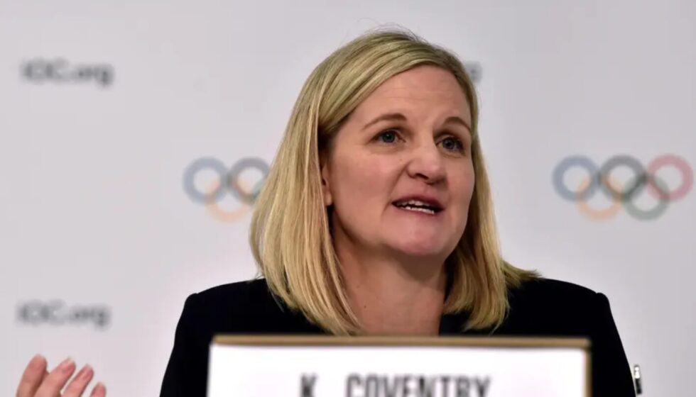 IOC President Kirsty Coventry