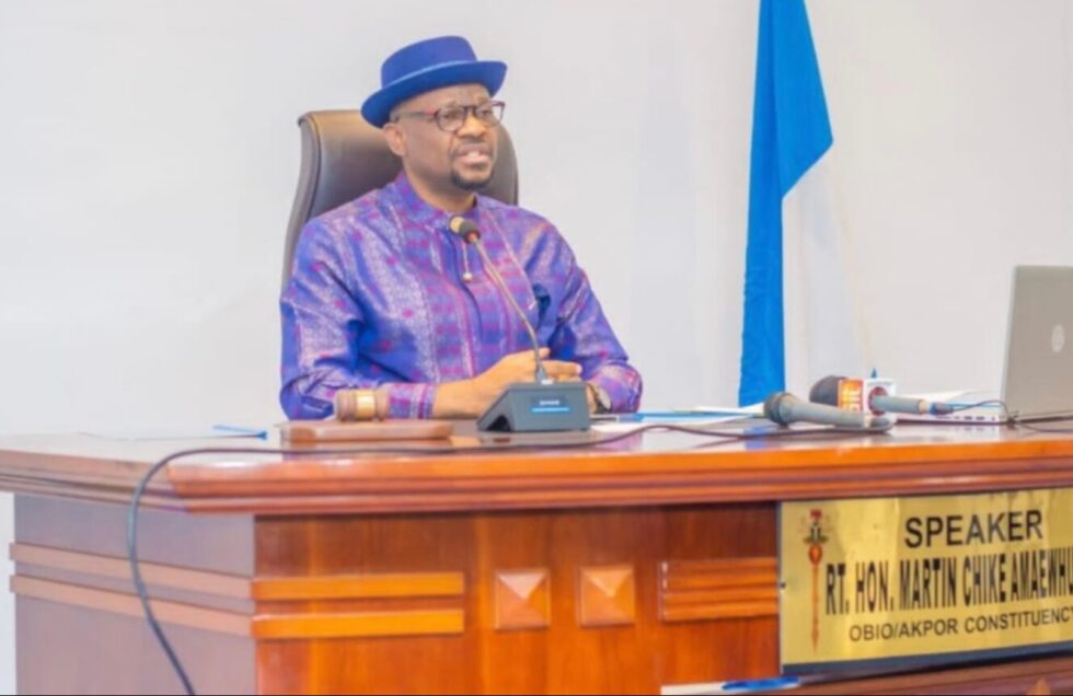 The Speaker, Rivers State House of Assembly, Martin Amaewhule