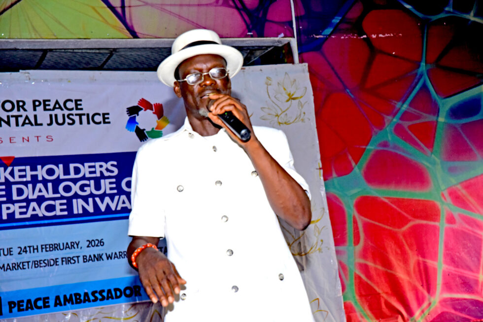 Mulade Speaks at Warri Peacebuilding Dialogue