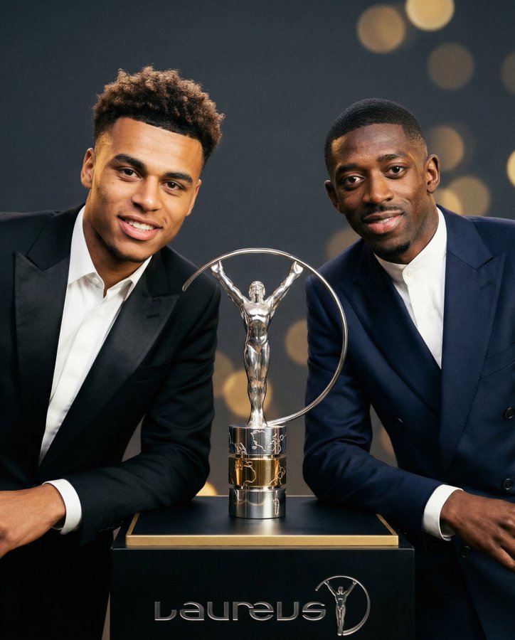 Désiré Doué and Ousmane Dembélé