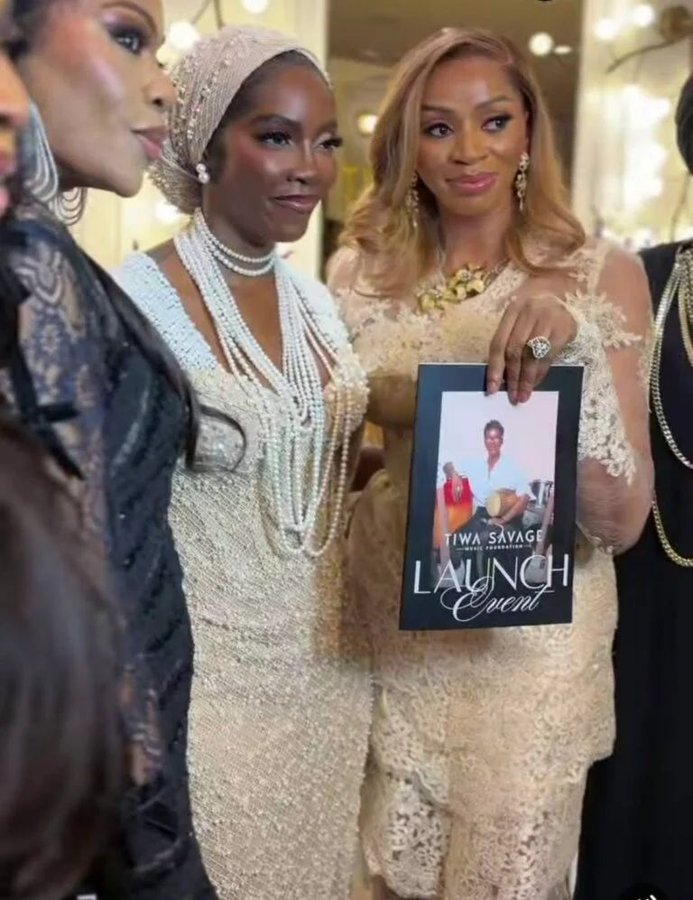 Tiwa Savage music foundation launch