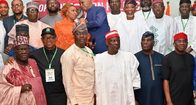 ADC, Factional PDP Leaders Declares United Front Against Dominance of the ruling All Progressives Congress (APC) in Ibadan
