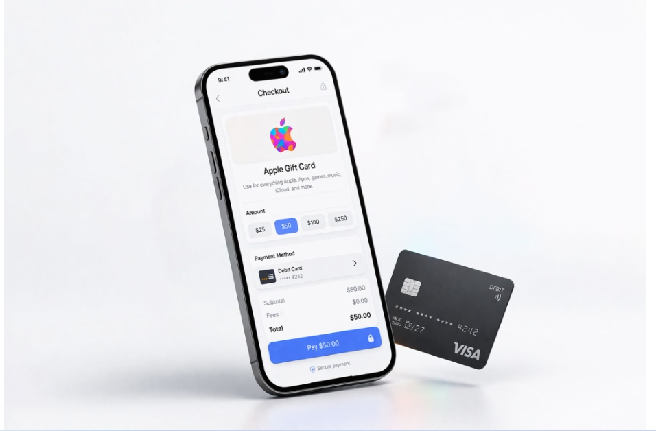 Buy Apple Gift Cards Online with a Debit Card