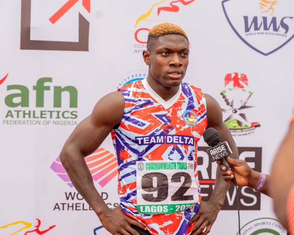 Favour Ashe emerges Nigeria's Fastest Man at Commonwealth Games Trials in Lagos