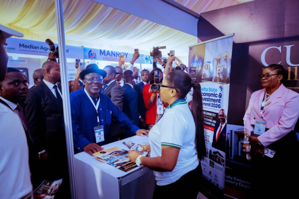 Governor Oborevwori Visits Cubana Millennium City Exhibition Booth at Delta Economic and Investment Summit