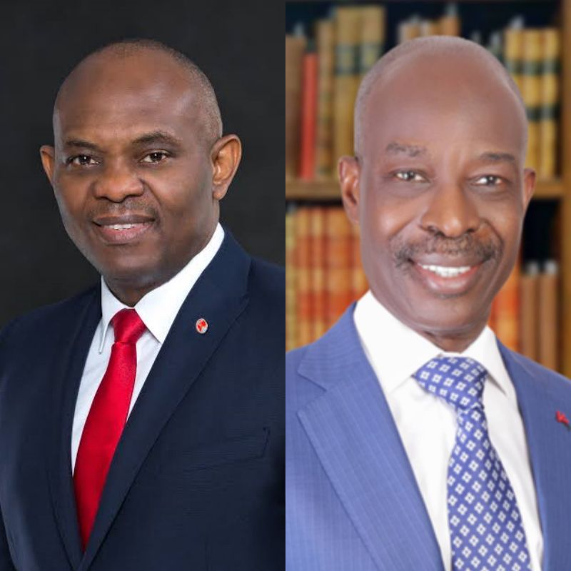Tony Elumelu and Olukayode Ramos