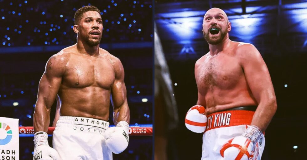 Anthony Joshua and Tyson Fury