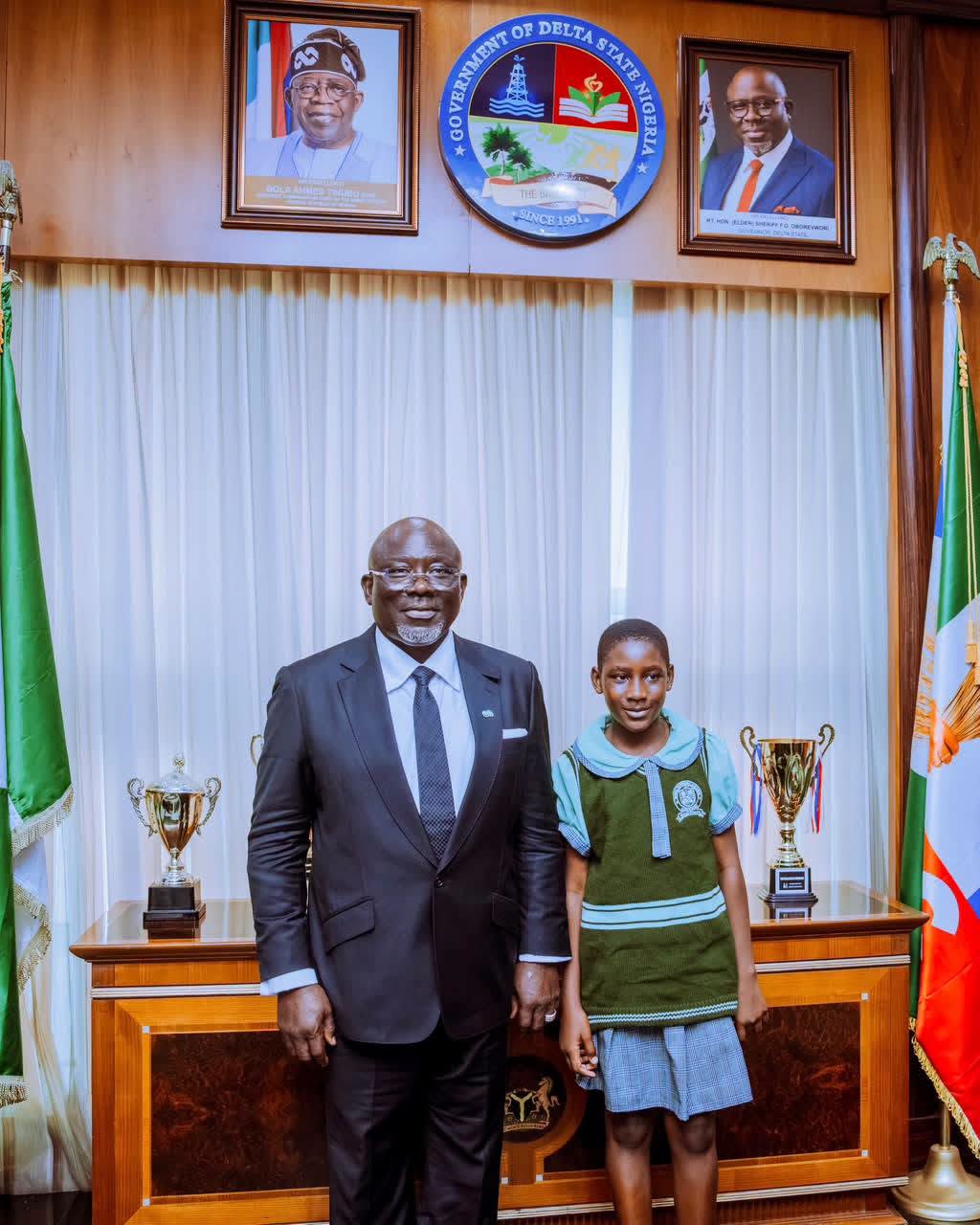 Oborevwori Fulfils N50m Scholarship Promise To Delta Student