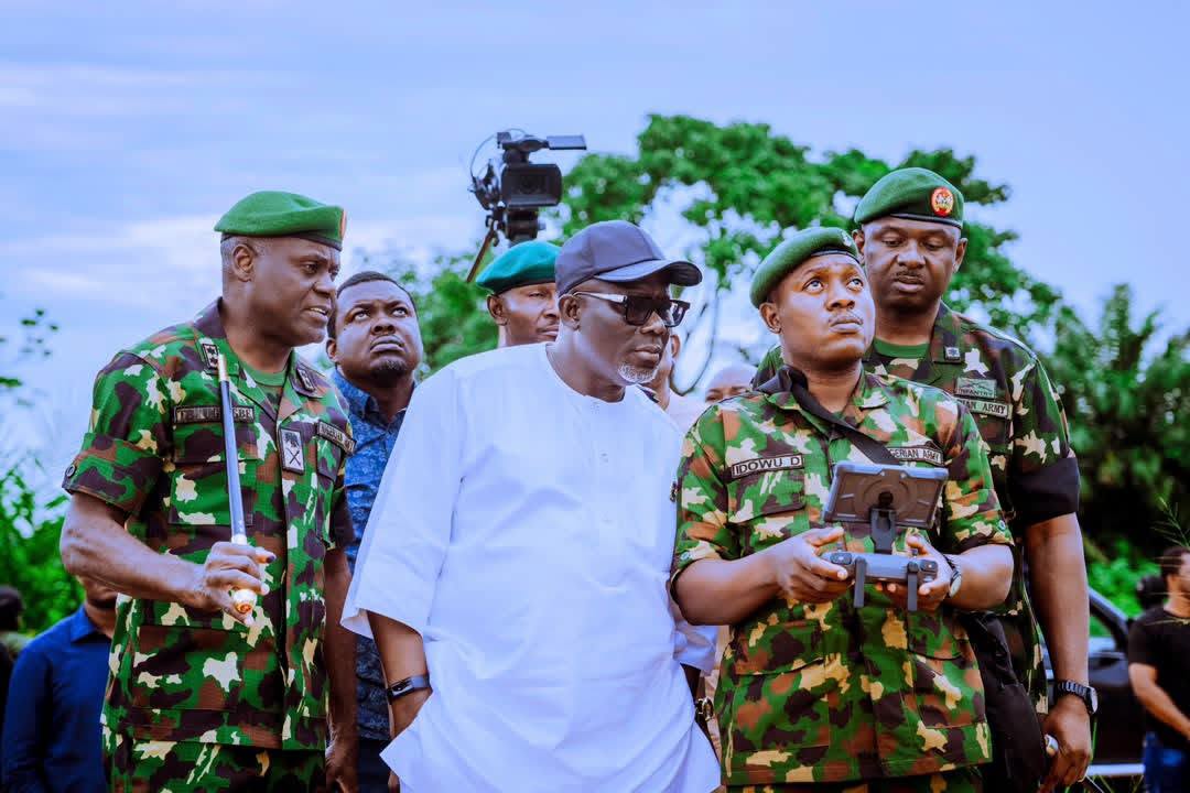 Oborevwori Inspects Air Defence Site